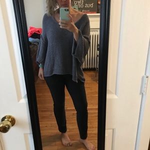 Free People Loose Knit Oversized Sweater
